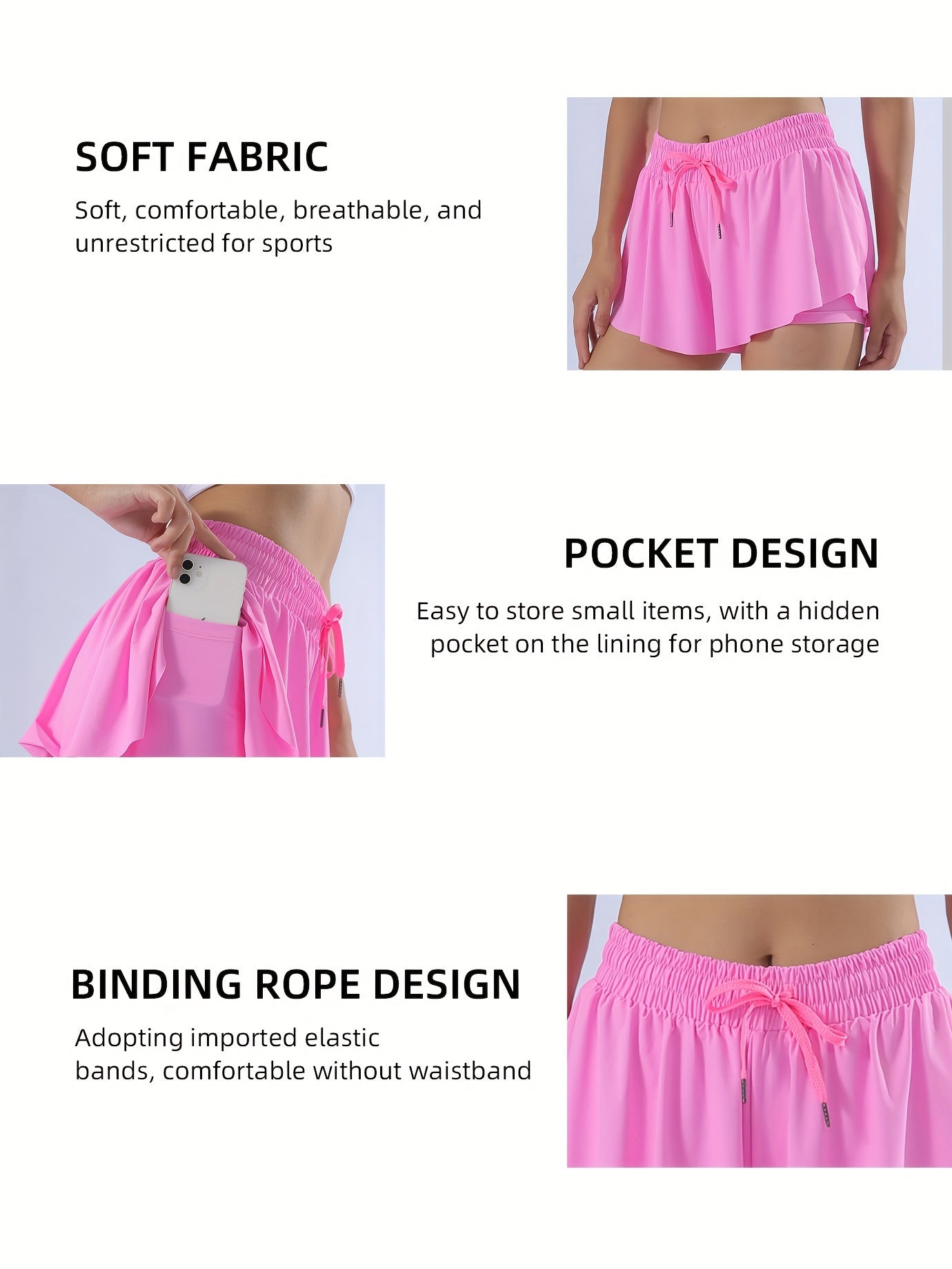 Flowy Athletic Shorts for Women Gym Yoga Workout Running Tennis Skirt Comfy Skort Lounge Cute Clothes Casual Summer with pocket