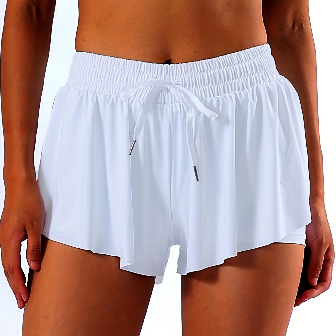 Flowy Athletic Shorts for Women Gym Yoga Workout Running Tennis Skirt Comfy Skort Lounge Cute Clothes Casual Summer with pocket